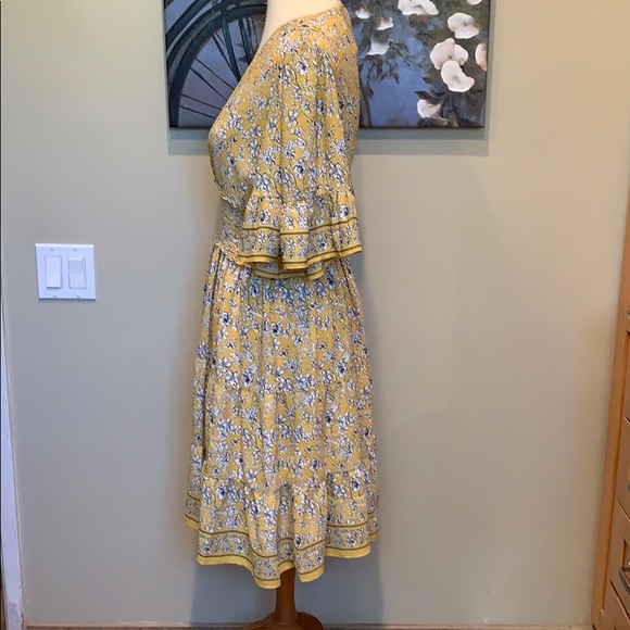 NWOT Max Studio floral dress  size med - Picture 5 of 9